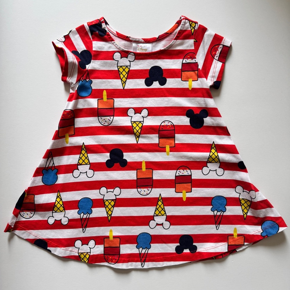 Hanna Andersson Disney - Mickey Treats Dress - Size 90 / 3T / 3